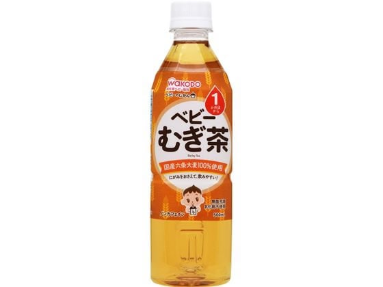 和光堂 ベビーのじかん むぎ茶 500ml 1本※軽（ご注文単位1本)【直送品】