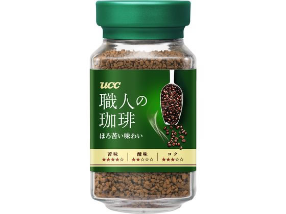 UCC 職人の珈琲 ほろ苦い味わい 瓶 90g 1本※軽（ご注文単位1本)【直送品】