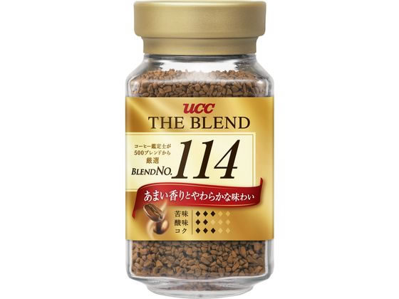 UCC ザ・ブレンド 114 瓶 90g 1本※軽（ご注文単位1本)【直送品】