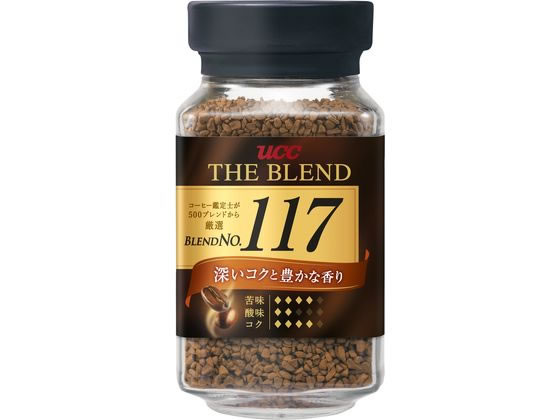 UCC ザ・ブレンド 117 瓶 90g 1本※軽（ご注文単位1本)【直送品】