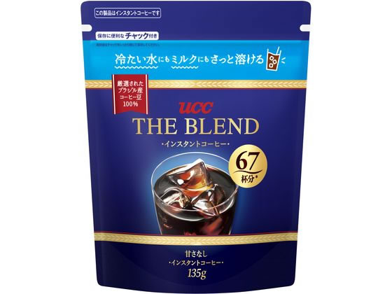 UCC ザ・ブレンド インスタントコーヒー 袋 135g 1個※軽（ご注文単位1個)【直送品】