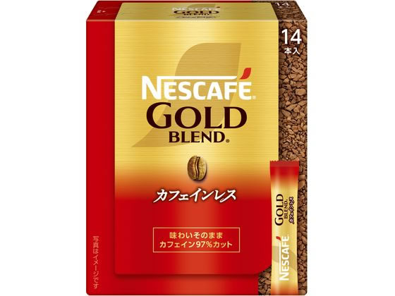 ネスレ ネスカフェ ゴールドブレンド カフェインレス スティックブラック 14P 1個※軽（ご注文単位1個)【直送品】