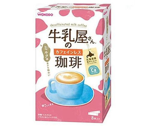 アサヒグループ食品 牛乳屋さんのカフェインレス珈琲 11g×8本 1箱※軽（ご注文単位1箱)【直送品】