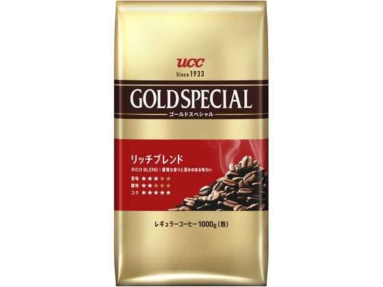 UCC ゴールドスペシャル リッチブレンド1kg 1袋※軽（ご注文単位1袋)【直送品】