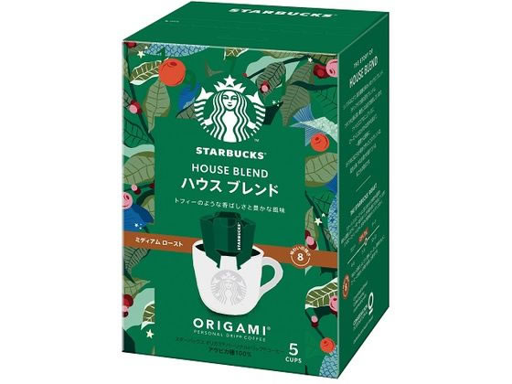 ネスレ スターバックス オリガミ ハウス ブレンド 5袋 1箱※軽（ご注文単位1箱)【直送品】