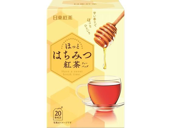 日東紅茶 はちみつ紅茶 ティーバッグ 20袋 1箱※軽（ご注文単位1箱)【直送品】