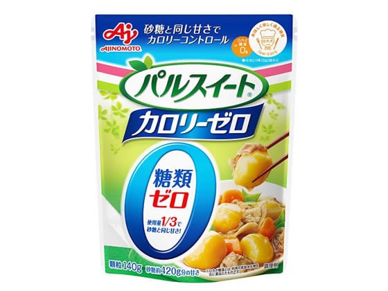 味の素 パルスイート カロリーゼロ 140g袋 1袋※軽（ご注文単位1袋)【直送品】