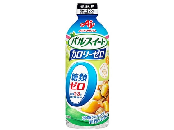 味の素 パルスイート ゼロ液体 600g 1本※軽（ご注文単位1本)【直送品】