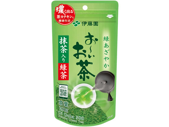 伊藤園 抹茶入り緑茶 100g 1袋※軽（ご注文単位1袋)【直送品】