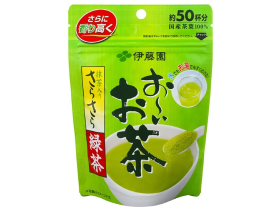 伊藤園 お～いお茶 さらさら抹茶入り緑茶 40g 1個※軽（ご注文単位1個)【直送品】