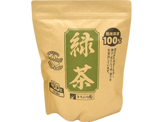 ますぶち園 オキロン三角ティーバッグ 緑茶 100P 5025 1パック※軽（ご注文単位1パック)【直送品】