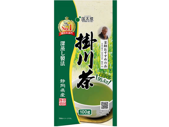 国太楼 深蒸し掛川茶100g 12501 1袋※軽（ご注文単位1袋)【直送品】