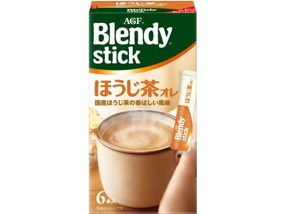 AGF ブレンディ スティック ほうじ茶オレ 6本 1箱※軽（ご注文単位1箱)【直送品】