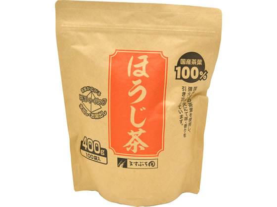 ますぶち園 オキロン三角ティーバッグ ほうじ茶 100P 5026 1パック※軽（ご注文単位1パック)【直送品】