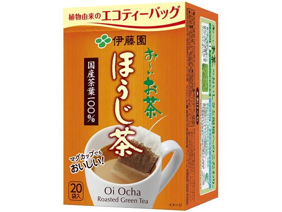 伊藤園 お～いお茶 ティーバッグ ほうじ茶 2.0g×20パック 1個※軽（ご注文単位1個)【直送品】