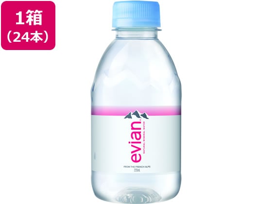 エビアン 220ml 24本 1箱※軽（ご注文単位1箱)【直送品】