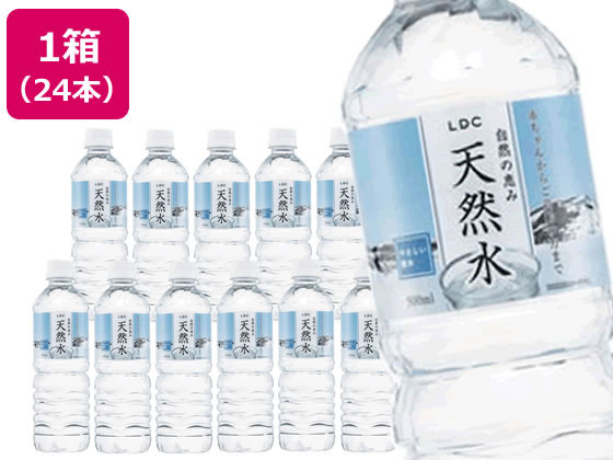 自然の恵み 天然水 500ml×24本 1箱※軽（ご注文単位1箱)【直送品】