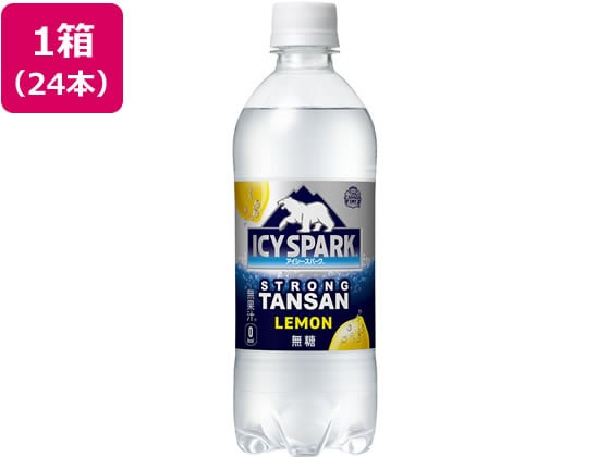 コカ・コーラ アイシー・スパークfrom カナダドライレモン490ml×24本 1箱※軽（ご注文単位1箱)【直送品】