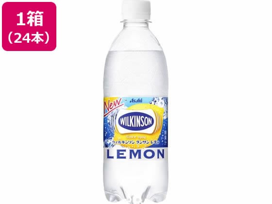 アサヒ飲料 ウィルキンソン タンサンレモンペット 500ML×24本 1箱※軽（ご注文単位1箱)【直送品】