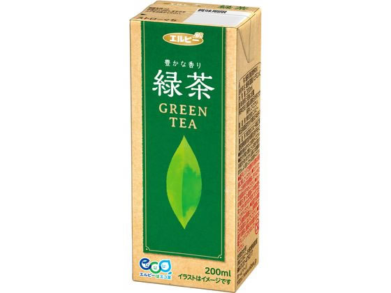 エルビー 緑茶 200ml 24546 1本※軽（ご注文単位1本)【直送品】