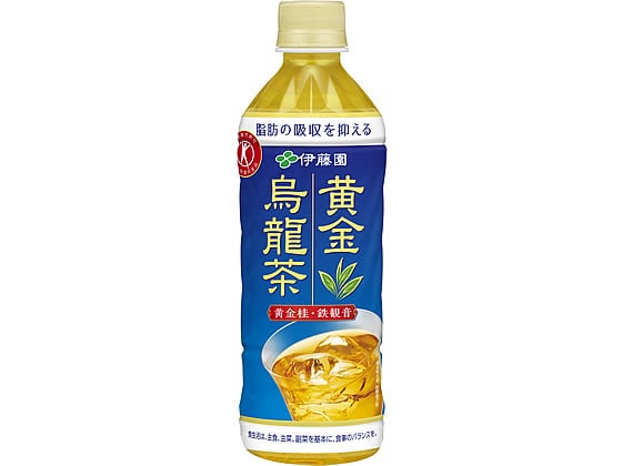 伊藤園 黄金烏龍茶 500ml 1本※軽（ご注文単位1本)【直送品】