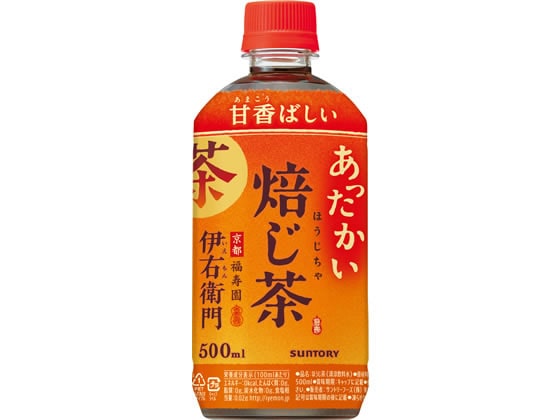 サントリー 伊右衛門 ホット 焙じ茶 500ml 1本※軽（ご注文単位1本)【直送品】