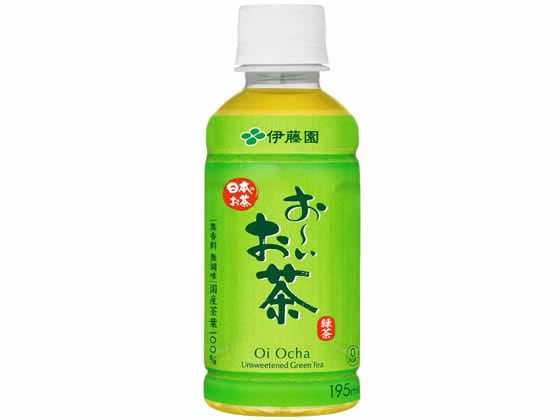 伊藤園 お～いお茶 緑茶 195ml 1本※軽（ご注文単位1本)【直送品】