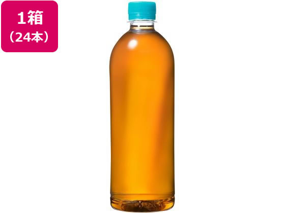 コカ・コーラ ラベルレス やかんの麦茶 650ml×24本 1箱※軽（ご注文単位1箱)【直送品】