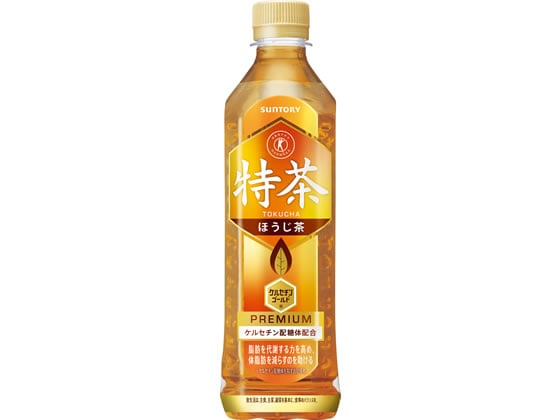 サントリー 特茶 ほうじ茶 500ml 1本※軽（ご注文単位1本)【直送品】