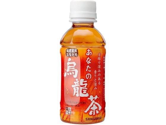 日本サンガリア あなたの烏龍茶 PET200ml 1本※軽（ご注文単位1本)【直送品】