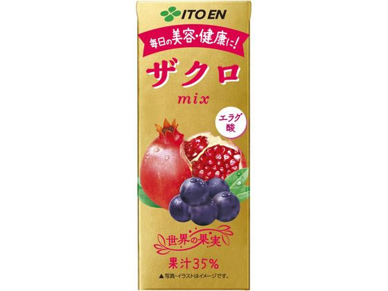 伊藤園 ザクロmix 紙パック 200ml 1本※軽（ご注文単位1本)【直送品】