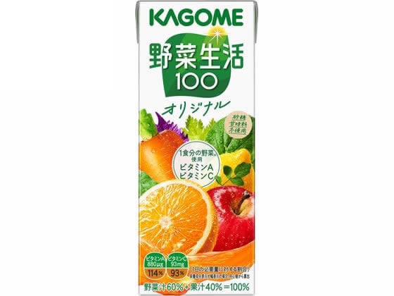 カゴメ 野菜生活100 オリジナル 200ml 1個※軽（ご注文単位1個)【直送品】