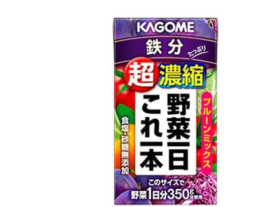 カゴメ 野菜一日これ一本 超濃縮鉄分 125mL 1個※軽（ご注文単位1個)【直送品】