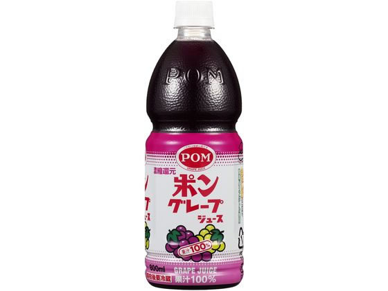 えひめ飲料 POM グレープジュース 800ml 1本※軽（ご注文単位1本)【直送品】