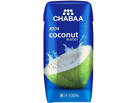 ハルナプロデュース CHABAA ココナッツウォーター 180ml 1本※軽（ご注文単位1本)【直送品】