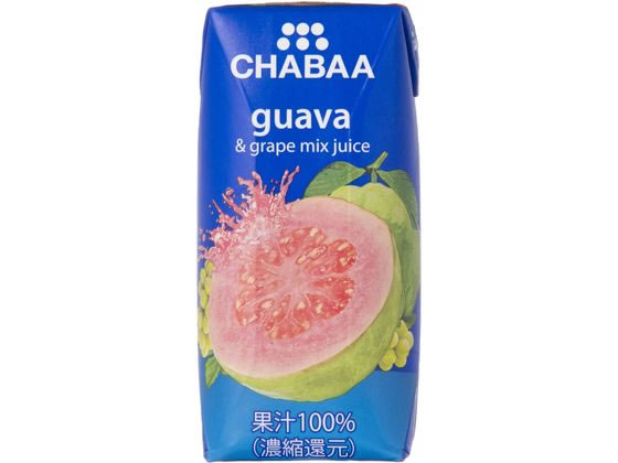 ハルナプロデュース CHABAA グァバ 180ml 1本※軽（ご注文単位1本)【直送品】