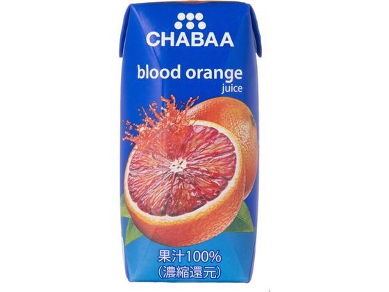 ハルナプロデュース CHABAA ブラッドオレンジ 180ml 1本※軽（ご注文単位1本)【直送品】