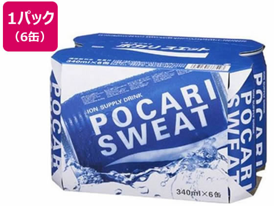 大塚製薬 ポカリスエット クラスターパック 340mL×6缶入 1パック※軽（ご注文単位1パック)【直送品】