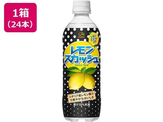 伊藤園 不二家 レモンスカッシュ 500ml×24本 1箱※軽（ご注文単位1箱)【直送品】