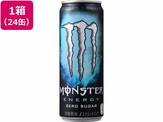 アサヒ飲料 モンスターエナジー ゼロシュガー 355ml 24缶 1箱※軽（ご注文単位1箱)【直送品】