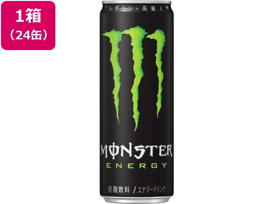 アサヒ飲料 モンスターエナジー 355ml 24缶 1箱※軽（ご注文単位1箱)【直送品】