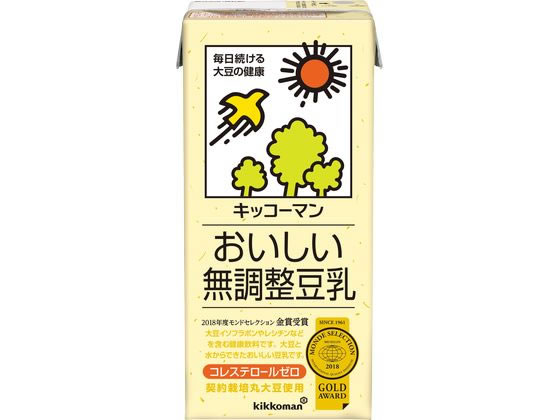 キッコーマンソイフーズ 成分無調整 豆乳 1000ML 319970 1本※軽（ご注文単位1本)【直送品】