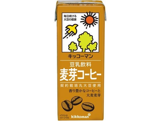 キッコーマンソイフーズ 豆乳 麦芽コーヒー 200ML 279210 1本※軽（ご注文単位1本)【直送品】