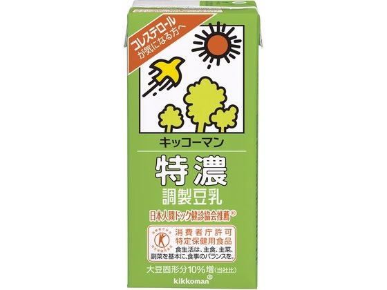 キッコーマンソイフーズ 特濃調製 豆乳 1000ML 319720 1本※軽（ご注文単位1本)【直送品】