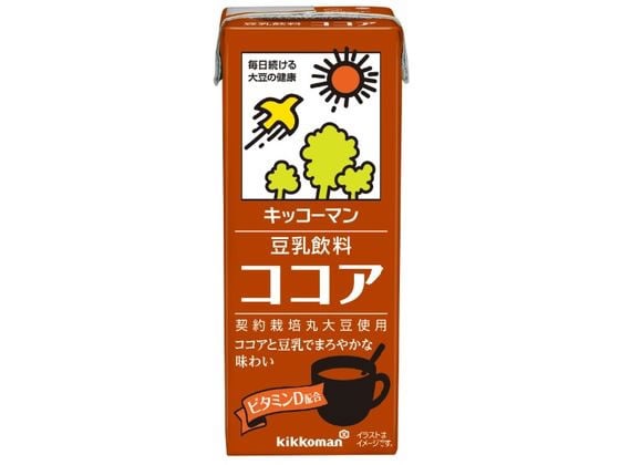 キッコーマンソイフーズ 豆乳 飲料 ココア 200ML 317940 1本※軽（ご注文単位1本)【直送品】