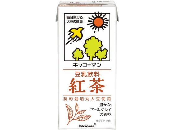 キッコーマンソイフーズ 豆乳 飲料 紅茶 1000ML 405050 1本※軽（ご注文単位1本)【直送品】