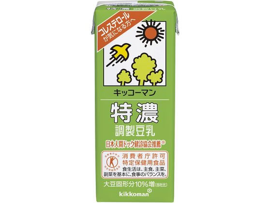 キッコーマンソイフーズ 特濃調製 豆乳 200ML 319690 1本※軽（ご注文単位1本)【直送品】