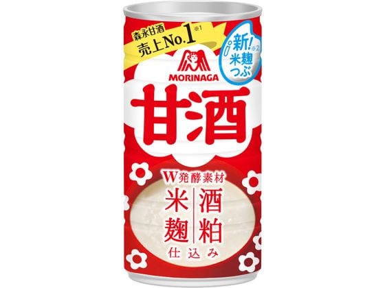 森永製菓 甘酒 190G 1缶※軽（ご注文単位1缶)【直送品】