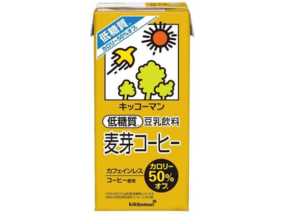 キッコーマンソイフーズ 低糖質 豆乳 麦芽コーヒー 1000ml 1本※軽（ご注文単位1本)【直送品】