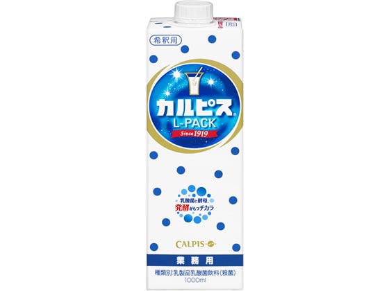 カルピス カルピスLパック 紙容器 1000ml 1本※軽（ご注文単位1本)【直送品】